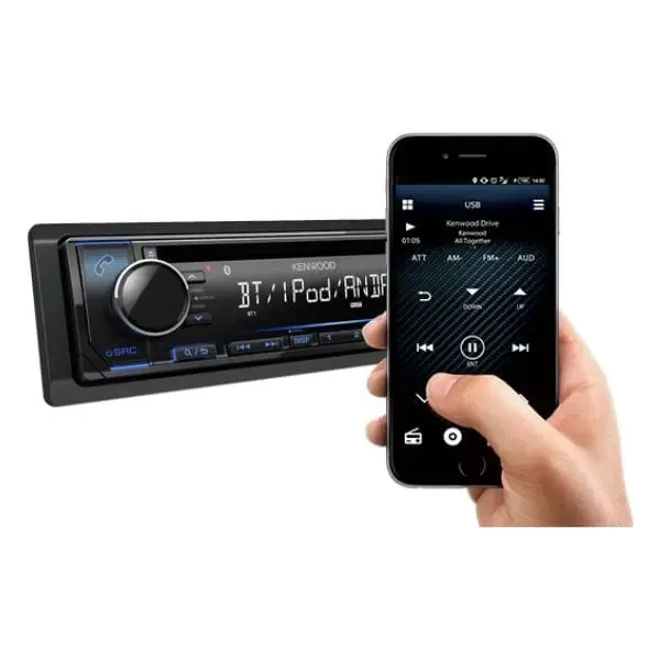 AUTO RADIO KENWOOD 1 DIN MP382BT - imagen 2
