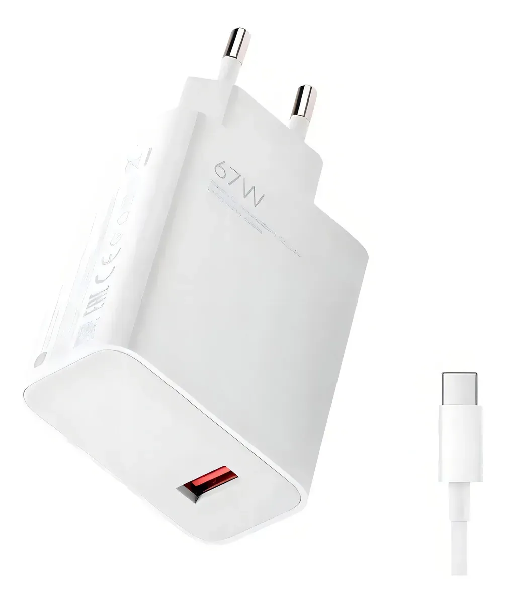 CARGADOR XIAOMI ORIGINAL 67W TIPO A + TIPO C - imagen 2