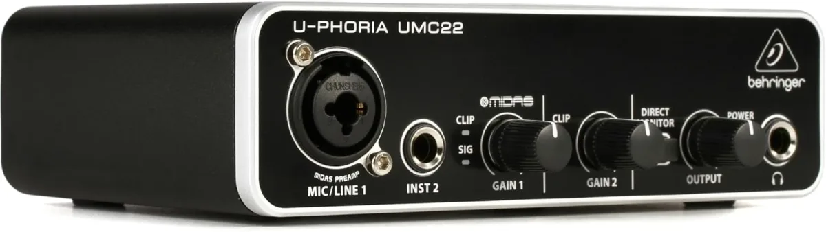 INTERFAS DE AUDIO UMC22 BEHRINGER - imagen 2