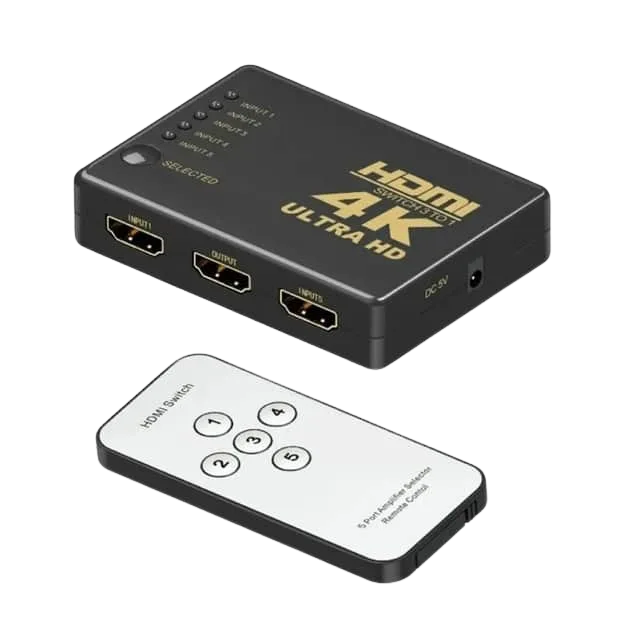 SWITCH HDMI 5 PUERTOS 1408 - imagen 2