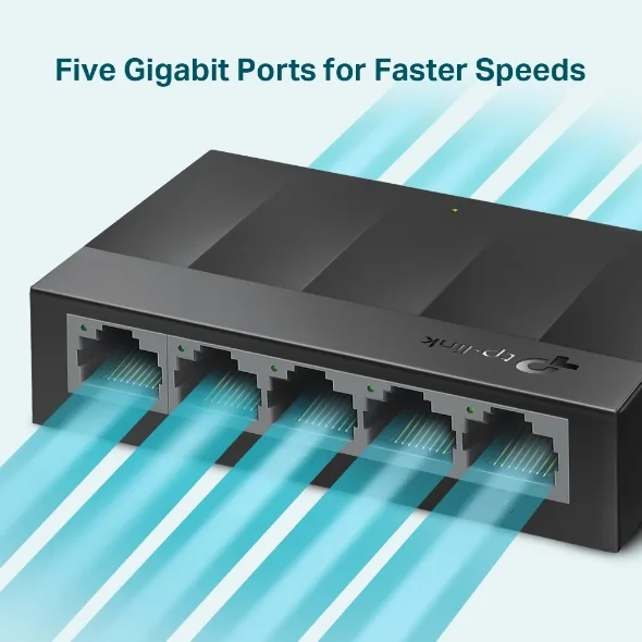 SWITCH TP-LINK 5PUERTOS LS1005G - imagen 2