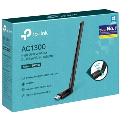 ADAPTADOR USB WIFI T3U AC1300 TP-LINK