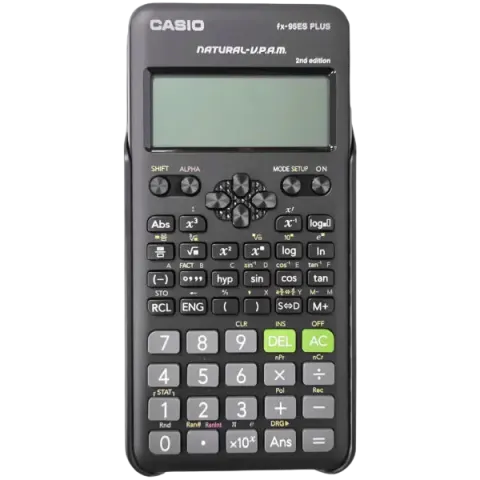 CALCULADORA CIENTIFICA CASIO FX-85ES PLUS NEGRO