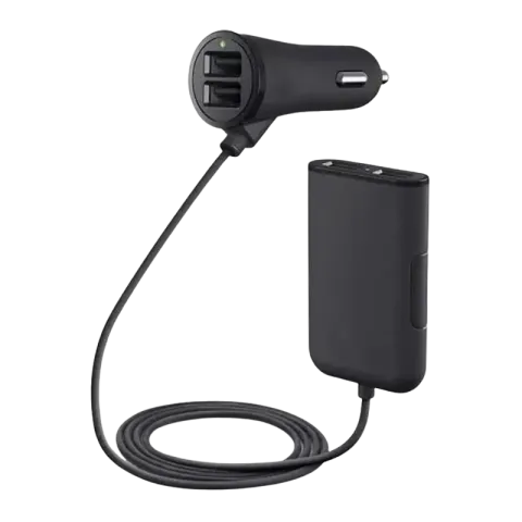CARGADOR P/ AUTO 4 USB KOLKE C80