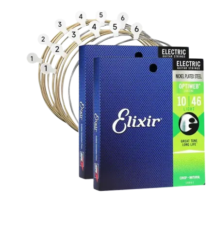 CUERDA ELECTRICA ELIXIR 10/46