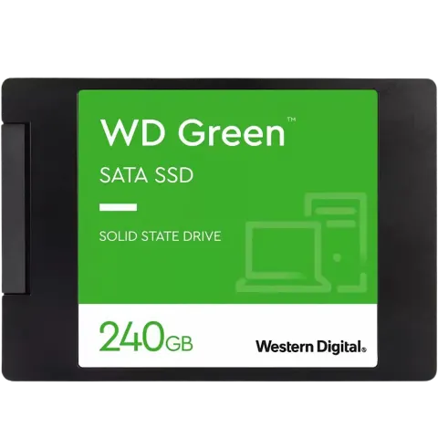 DISCO SSD 240GB CRUCIAL / WD GREEN