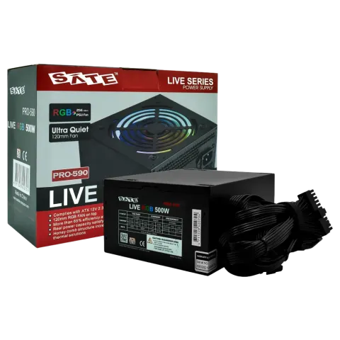 FUENTE REAL 500W SATELLITE REAL PRO 590