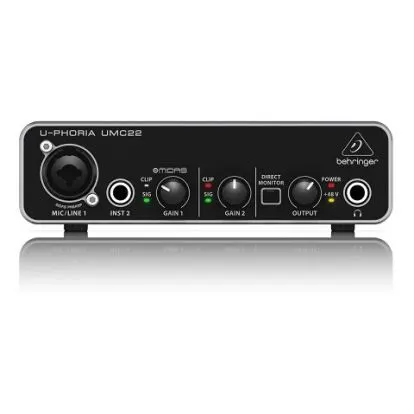 INTERFAS DE AUDIO UMC22 BEHRINGER