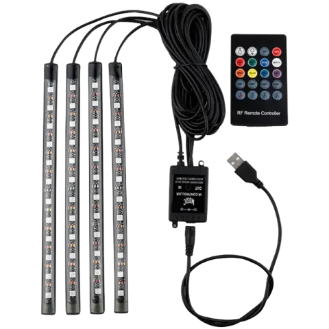 LUZ LED 7 COLORES P/PARLANTE