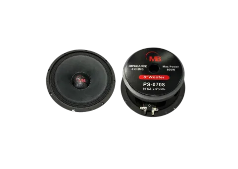 PARLANTE MB 8″ PS-0708B 1200W 8OHMS