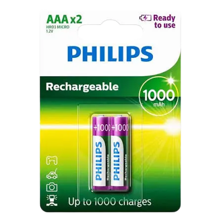 PILA RECARGABLE PHILIPS AAX2