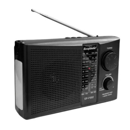 RADIO ECOPOWER EP-F502 LUZ