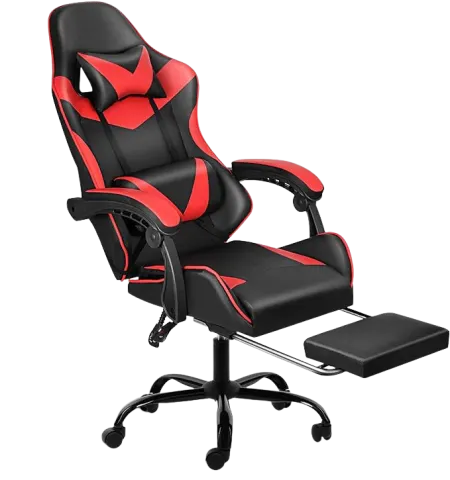 SILLA GAMER NARANJA/ROJA CONSUMER