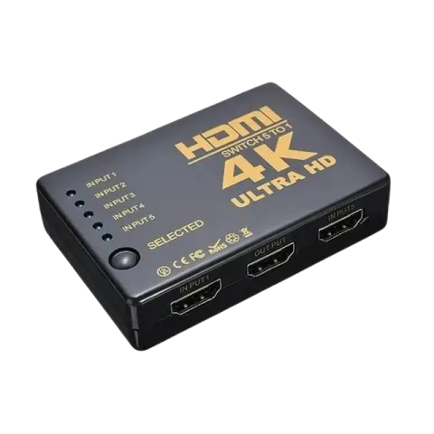 SWITCH HDMI 5 PUERTOS 1408A
