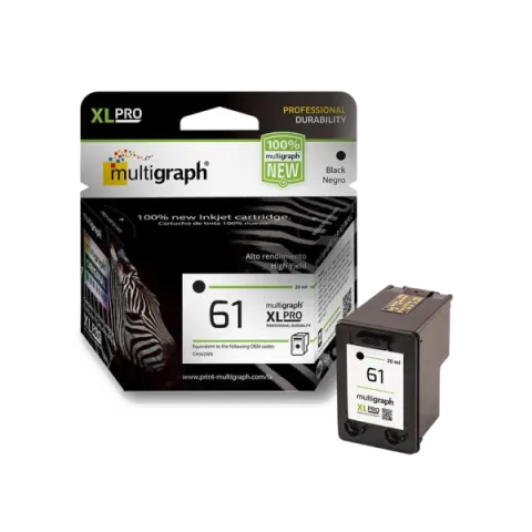 TINTA MULTIGRAPH 61 XL NEGRO