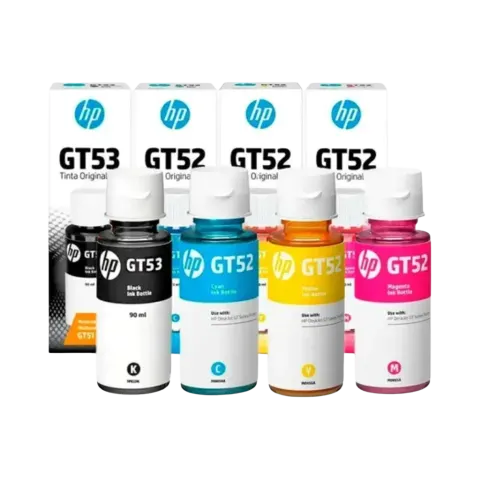 TINTA HP GT53 / GT52 NEGRO Y COLOR
