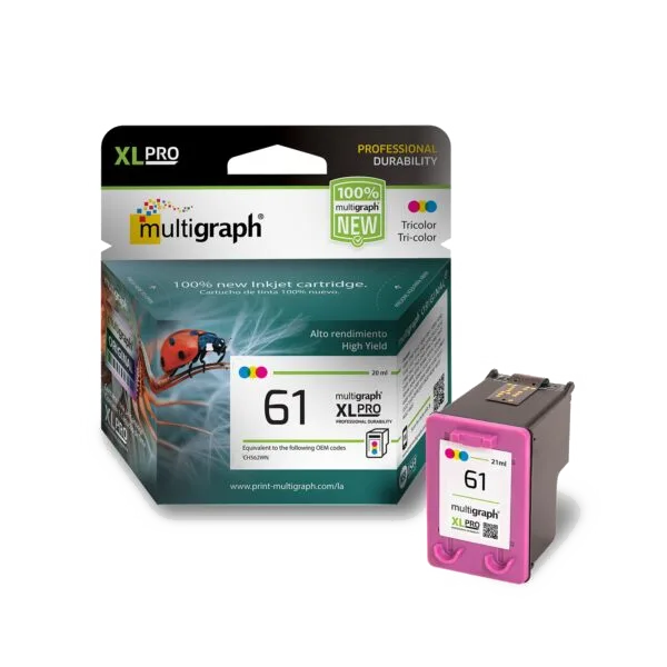 TINTA MULTIGRAPH 61 XL COLOR