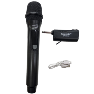 MICRÓFONO ECOPOWER EP-M300 INALÁMBRICO