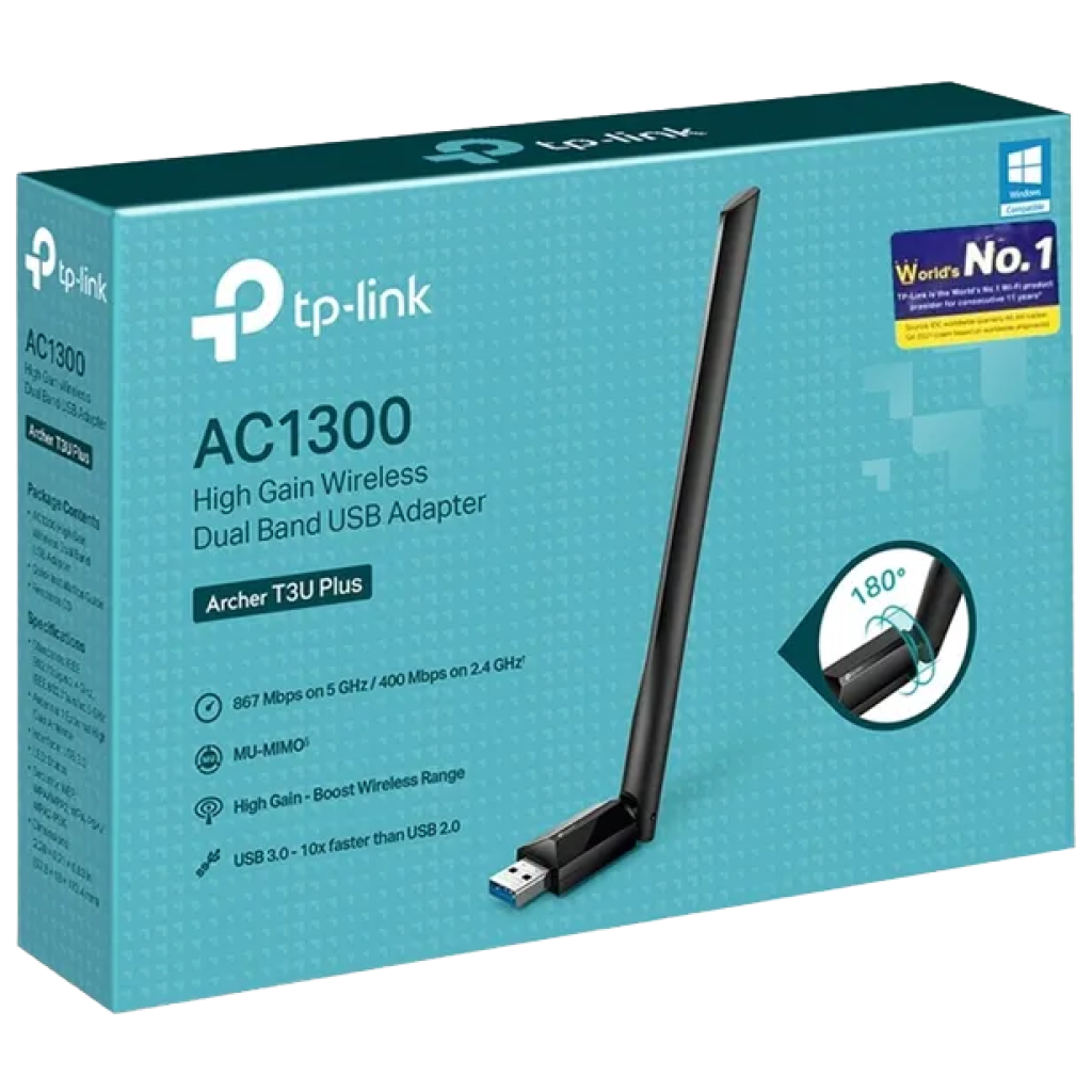 ADAPTADOR USB WI-FI TP-LINK AC1300
