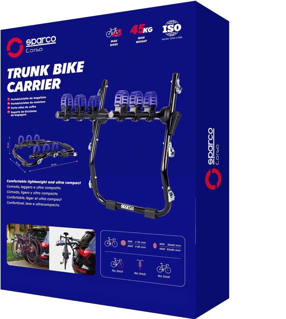 PORTABICICLETA TRASERO SPARCO