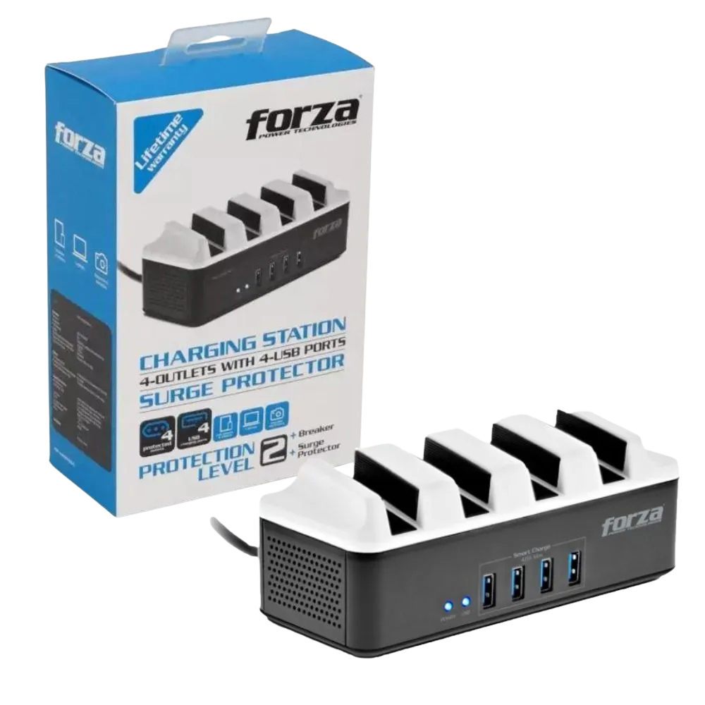 FILTRO DE ENERGIA FORZA FSP-4412USB 4 SALIDAS BIVOLT