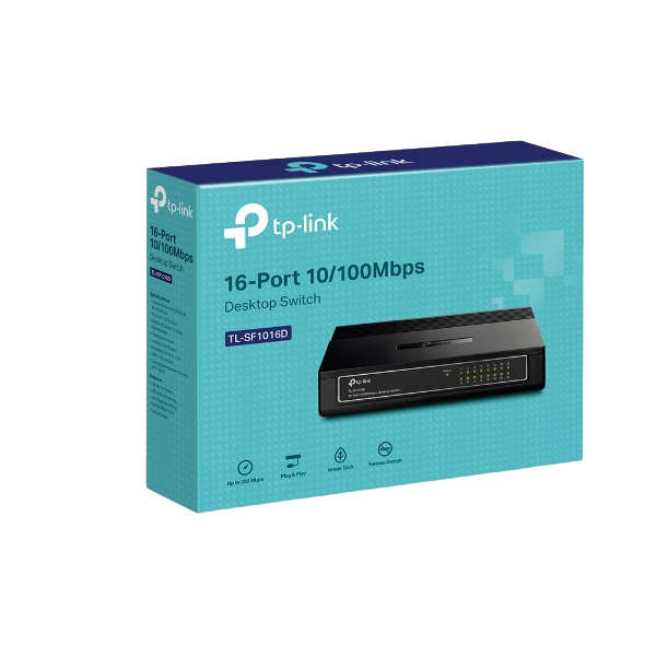 SWITCH DE 16 PUERTOS TP-LINK TL-SF1016D