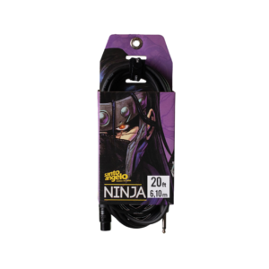 CABLE DE AUDIO SANTO ANGELO NINJA NEGRO