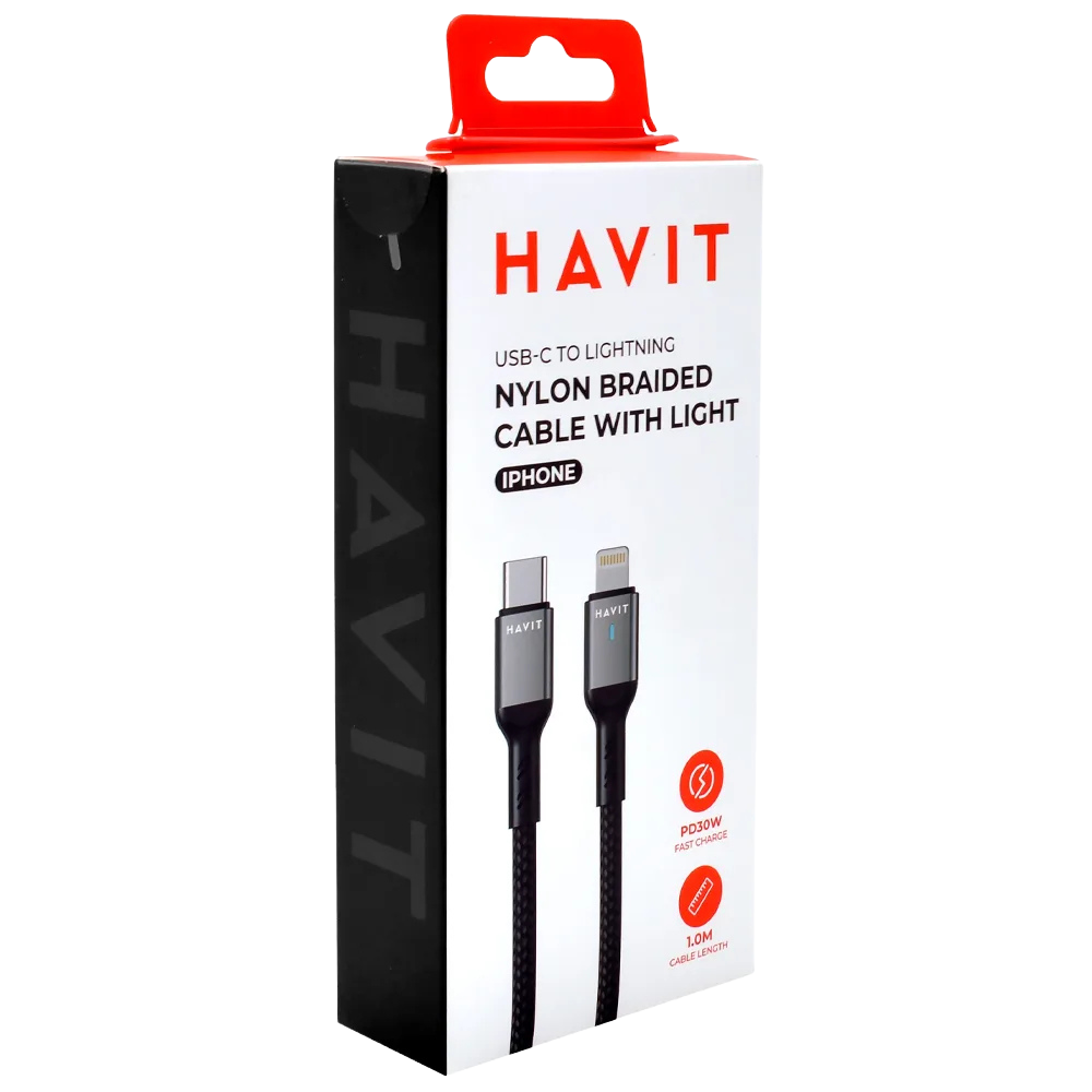 CABLE HAVIT USB-C MACHO CB6317