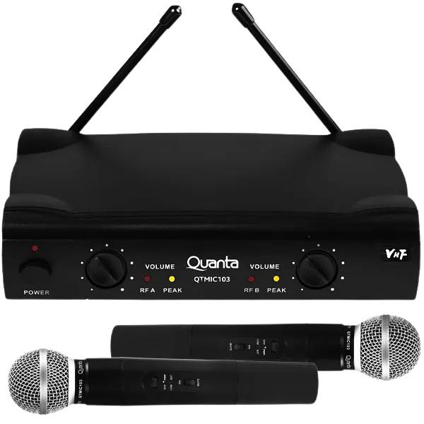MICROFONO INALAMBRICO QUANTA QTMIC103
