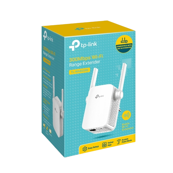 REPETIDOR DE WIFI TP-LINK 300MBPS TL-WA855RE