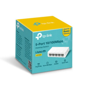 TP-LINK DESKTOP SWITCH 5 PUERTOS LS1005 10/100MBPS