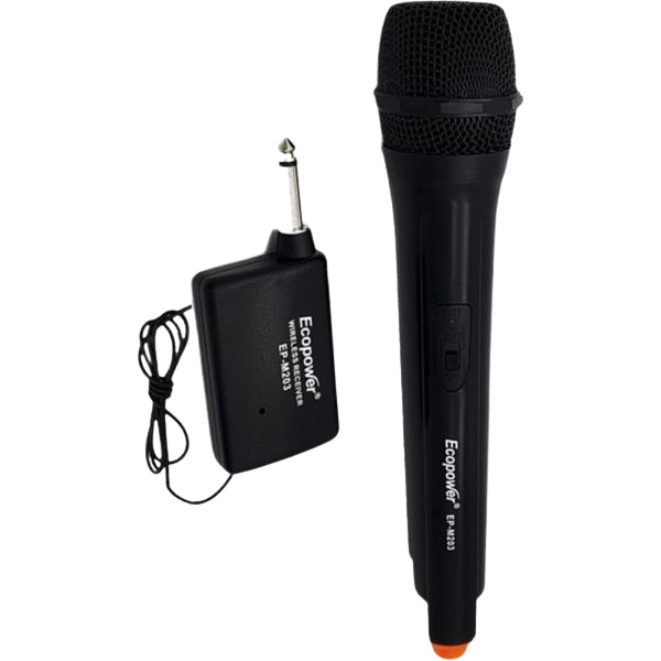 MICROFONO INALAMBRICO ECOPOWER EP-M203