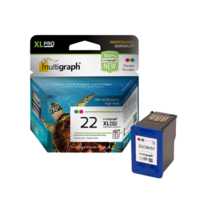CARTUCHO DE TINTA MULTIGRAPH 22XL PRO TRICOLOR