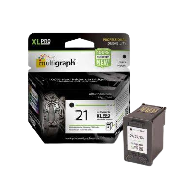 CARTUCHO DE TINTA MULTIGRAPH 21XL PRO NEGRO