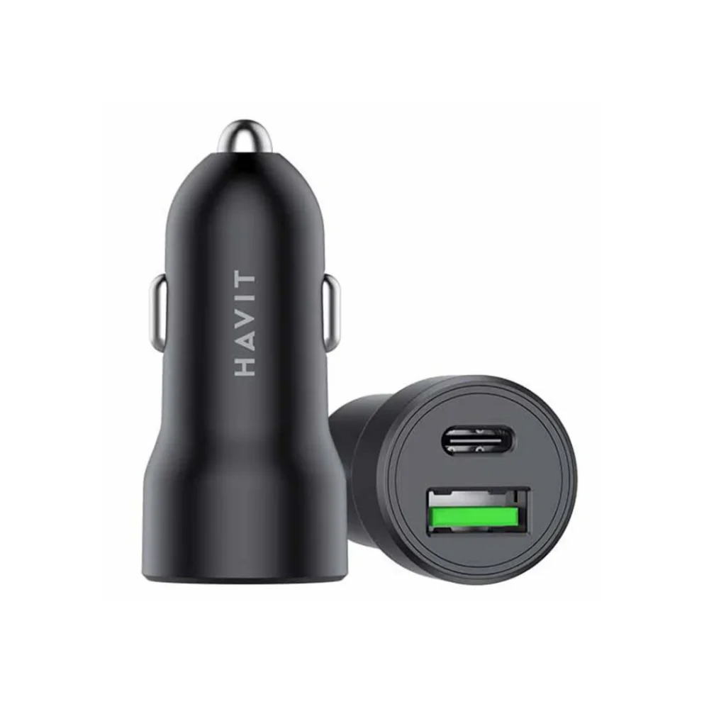 CARGADOR P/AUTO HAVIT CC2008