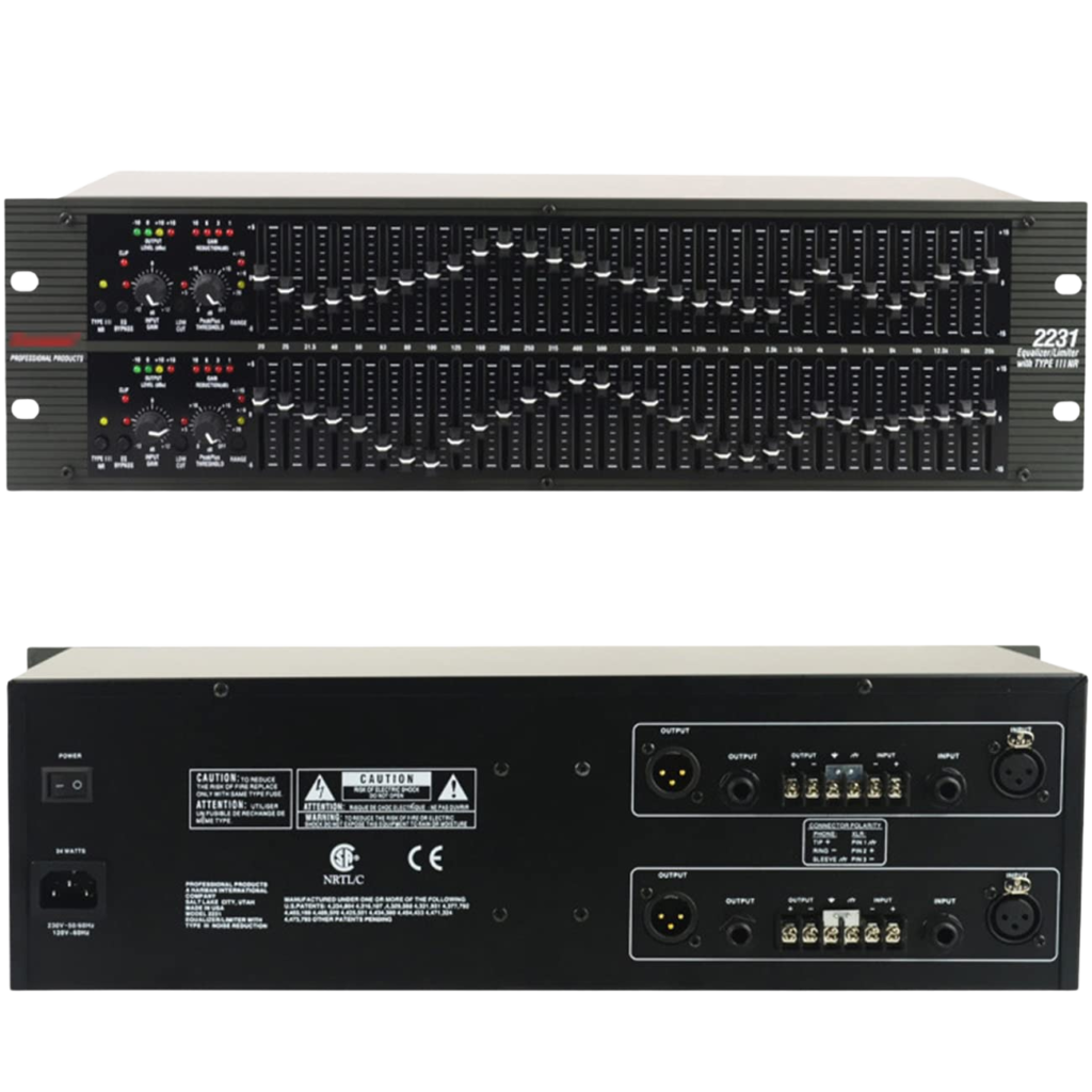ECUALIZADOR PROFESSIONAL 2231 SHAMSONIC