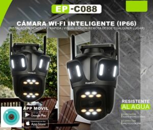 CAMARA WI-FI IP66 ECOPOWER EP-C088