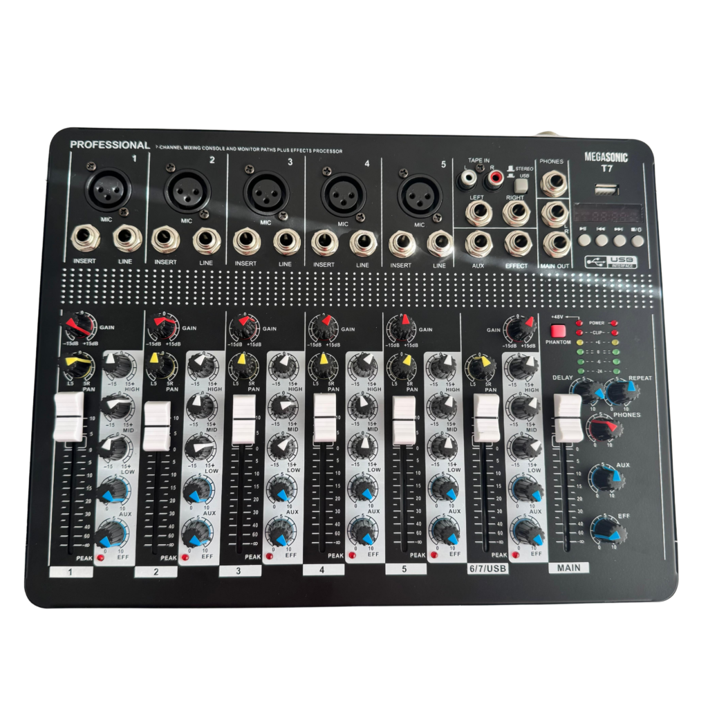 MEZCLADORA MEGASONIC T7