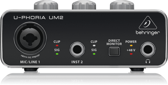 INTERFACE UM2 BEHRINGER