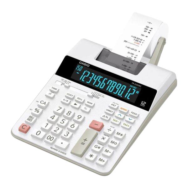 CALCULADORA CON IMPRESORA CASIO FR-2650RC