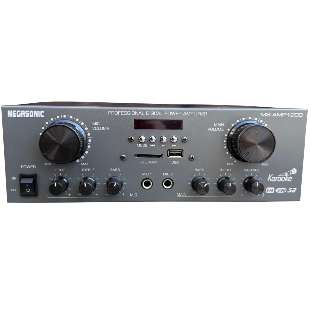 AMPLIFICADOR MEGASONIC MS-AMP1200