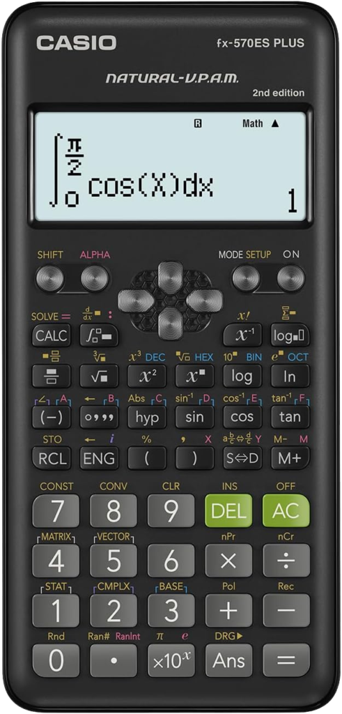 CALCULADORA CIENTIFICCA CASIO FX-570ES