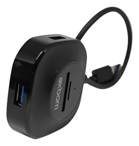 HUB USB 5 EN 1 EXBOM UH-R23