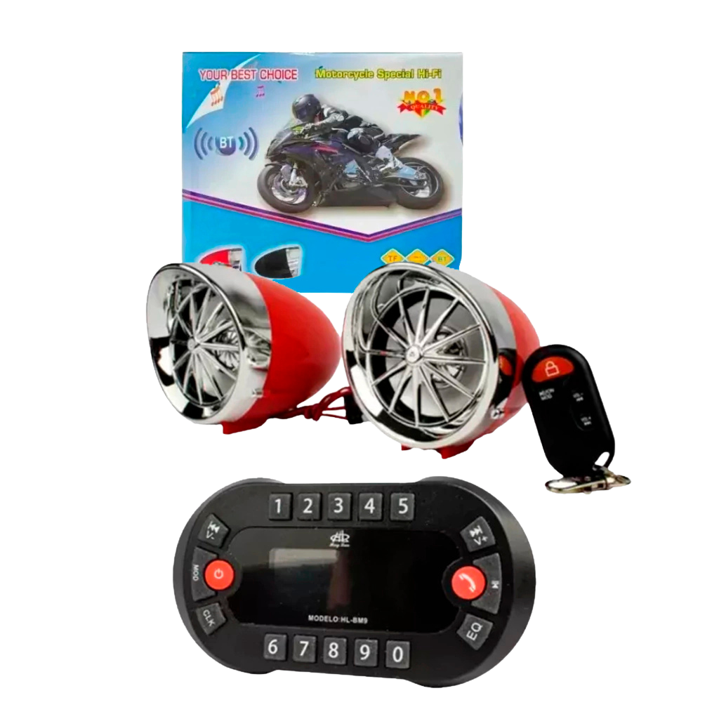 ALARMA DE MOTO Y REPRODUCTOR USB/FM CN-MT1319