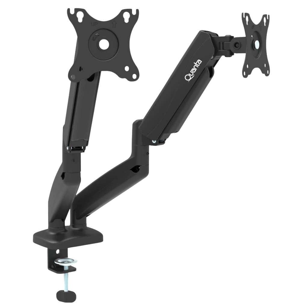 SOPORTE ARTICULADO QUANTA PARA 2 MONITOR QTSAM810