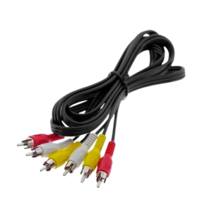 CABLE AUDIO ESTEREO Y VIDEO RCA/RCA