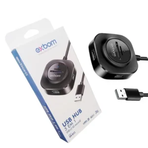 HUB USB 5 EN 1 EXBOM UH-R23