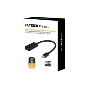 ADAPTADOR ARGOM TECH MINI DISPLAYPORT/HDMI
