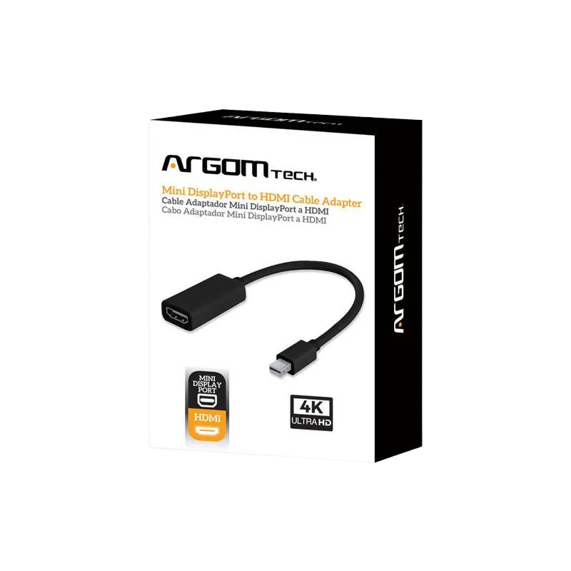 ADAPTADOR ARGOM TECH MINI DISPLAYPORT/HDMI