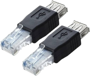 ADAPTADOR USB HEMBRA A RJ45 MACHO